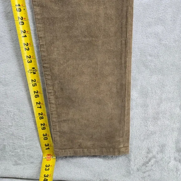 Flint and Tinder Tapered Fit Corduroy Pants Men Size 31x32 Brown - Picture 6 of 9